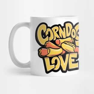 Corndog Love Design Mug